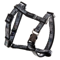 Rogz Trendy klasični am za štence Black Bones XS 