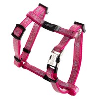 Rogz Trendy klasični am za štence Pink Bones XS
