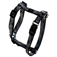 Rogz Trendy klasični am za štence Black Bones M