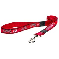 Rogz Armed Response produženi povodac Red Rogz Bone