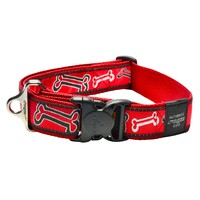 Rogz Special Agent klasična ogrlica Red Rogz Bone 40mm - 1 5/8