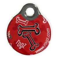Rogz Instant ID privezak L Red Rogz Bone