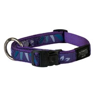Rogz Beach Bum klasična ogrlica Purple Forest 20mm - 3/4