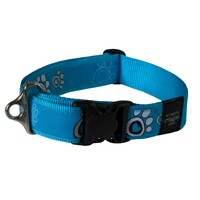 Rogz Special Agent klasična ogrlica Turq Paw 40mm - 1 5/8