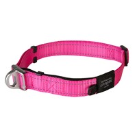 Rogz Lumberjack sigurnosna ogrlica Pink 25mm - 1