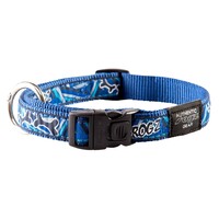 Rogz Beach Bum klasična ogrlica Navy Zen 20mm - 3/4