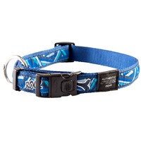 Rogz Armed Response klasična ogrlica Navy Zen 25mm - 1