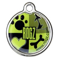 Rogz Metal ID privezak adresar L Lime Juice