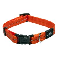 Rogz Firefly reflektujuća ogrlica Narandžasta 11mm - 3/8