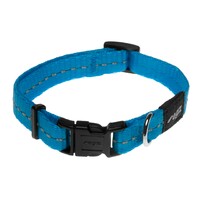 Rogz Firefly reflektujuća ogrlica Tirkizna Plava 11mm - 3/8