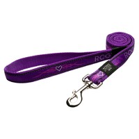 Rogz Beach Bum produženi povodac Purple Chrome