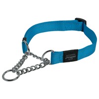 Rogz Fanbelt ogrlica polupodešavajuća Tirkizno Plava 20mm - 3/4