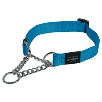 Rogz Lumberjack ogrlica polupodešavajuća Tirkizno Plava 25mm - 1