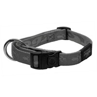 Rogz K2 klasična ogrlica Platinum 20mm - 3/4