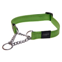 Rogz Fanbelt ogrlica polupodešavajuća Limun Zelena 20mm - 3/4