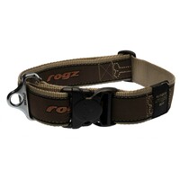 Rogz Special Agent klasična ogrlica Bronze Bone 40mm - 1 5/8