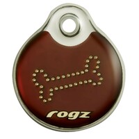 Rogz Instant ID privezak L Bronze Bone