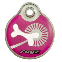 Rogz Instant ID privezak L Pink bone