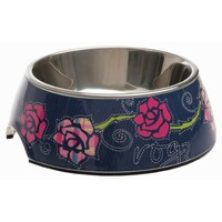 Rogz Činija Bubble Bowlz L Denim Rose