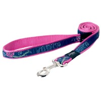 Rogz Armed Response klasičan povodac Denim Rose