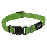 Rogz Kilimanjaro klasična ogrlica Limun Zelena 11mm - 3/8