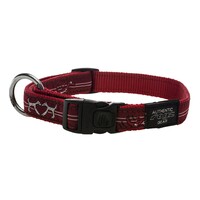 Rogz Beach Bum klasična ogrlica Red Heart 20mm - 3/4