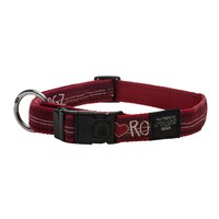 Rogz Armed Response klasična ogrlica Red Heart 25mm - 1