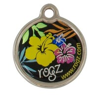 Rogz Metal ID privezak adresar L Dyaglo Floral