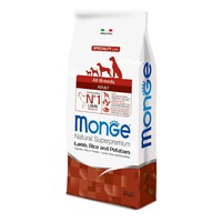 Monge Jagnjetina, pirinač i krompir za sve rase - Adult 12kg