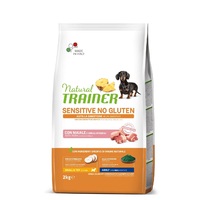 Trainer Natural Sensitive No Gluten Svinjetina za odrasle pse malih rasa 2kg